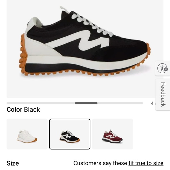 Steve Madden Campo Retro Jogger Sneaker - Women's - 8.5 - NWT - Picture 2 of 5